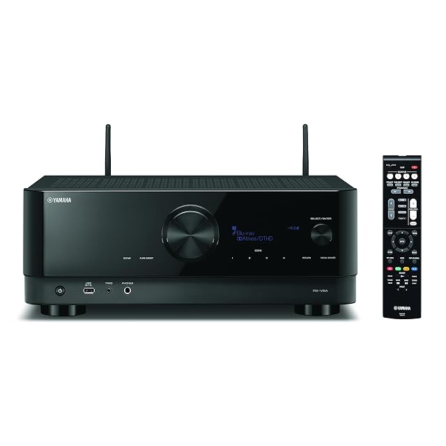 Yamaha RX-V6A 7.2-Kanal-Netzwerk-AV-Receiver in Schwarz