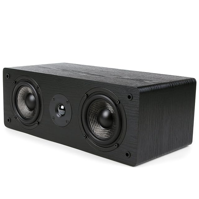 Micca MB42-C passiver Center-Lautsprecher in Schwarz
