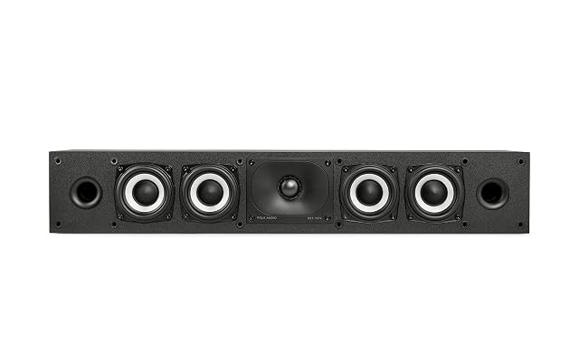 Polk Audio Monitor XT35 Center-Lautsprecher in Schwarz