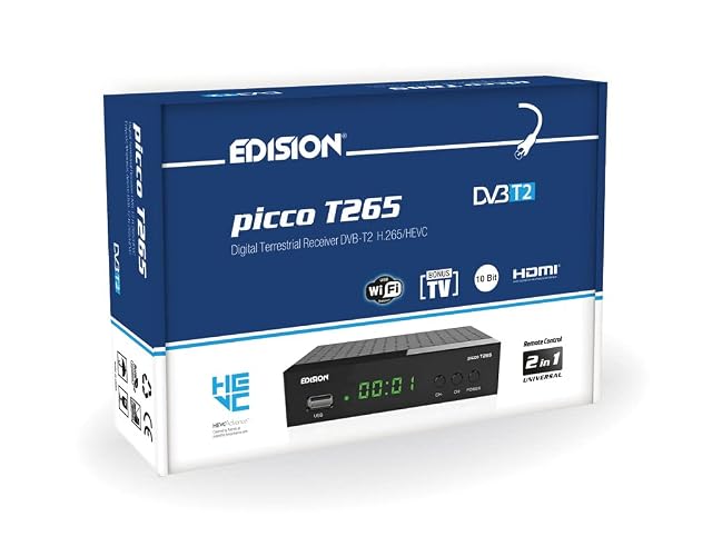 EDISION Picco T265 Full-HD-DVB-T2-Receiver