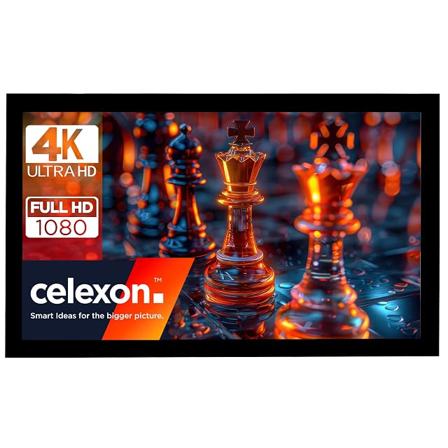 celexon Basic Rahmen-Projektionsleinwand, 16:9