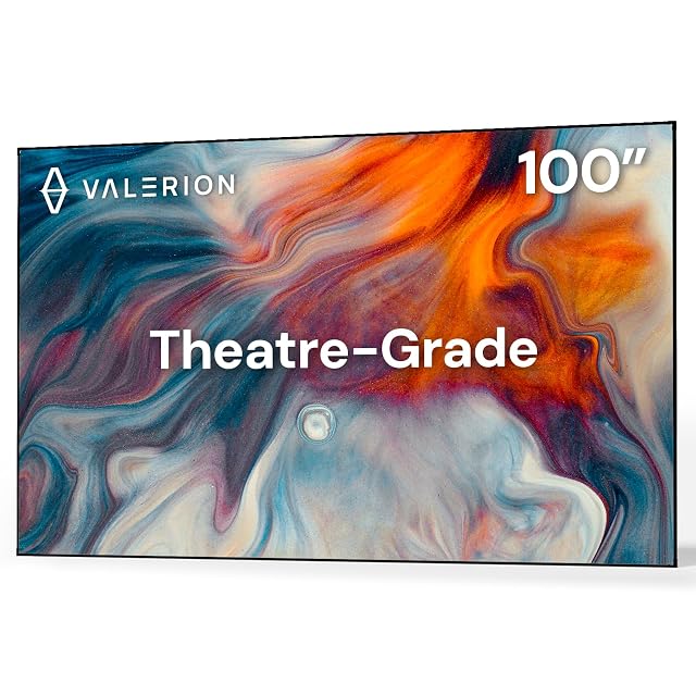 AWOL Valerion 100-Zoll-Rahmenleinwand, kontraststark