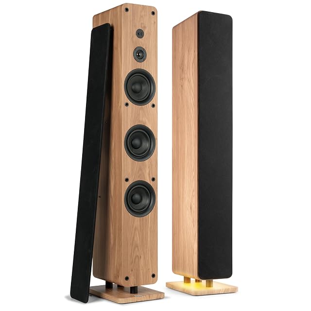 Audizio Arco aktive Standlautsprecher mit DAB-Radio