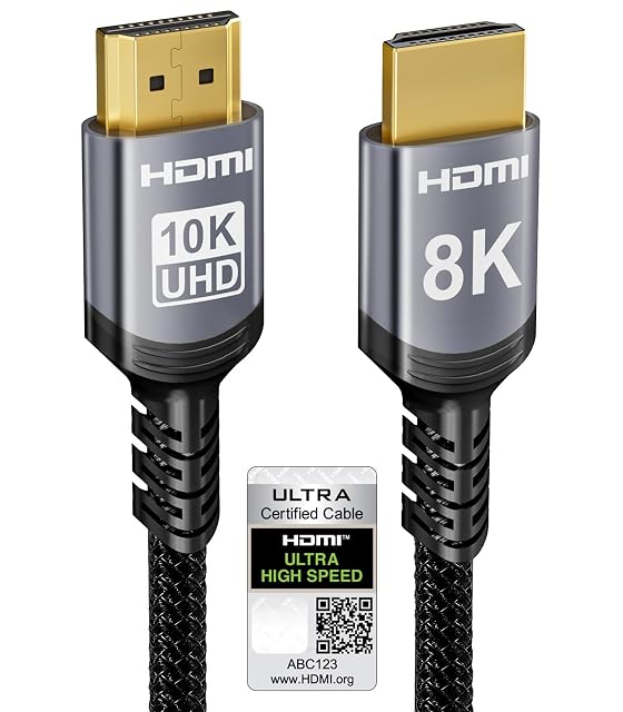 Sniokco zertifiziertes 8K-HDMI-Kabel mit Aluminiumgehäuse