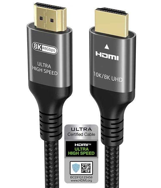 Ubluker geflochtenes zertifiziertes HDMI-Kabel, 1,5 Meter