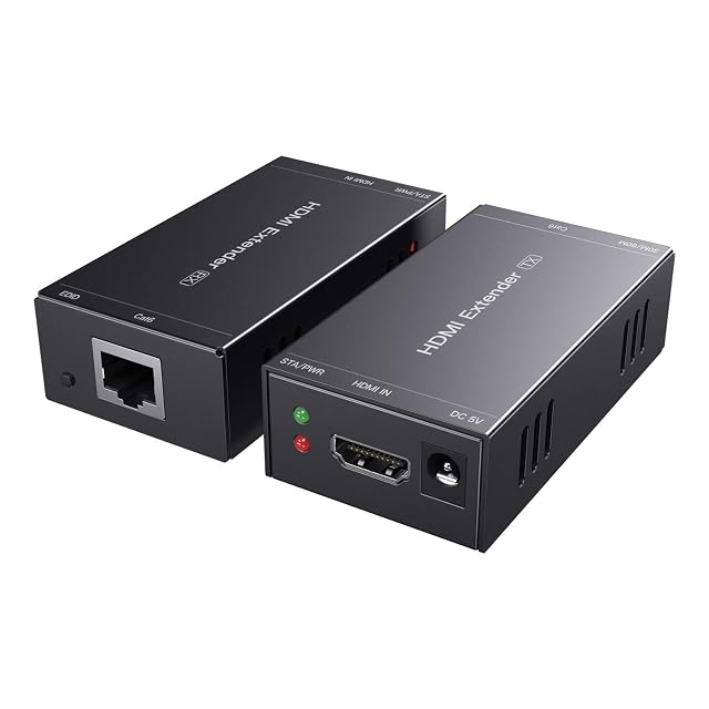 PWAYTEK HT202P HDMI-Extender, Sender- und Empfängerpaar