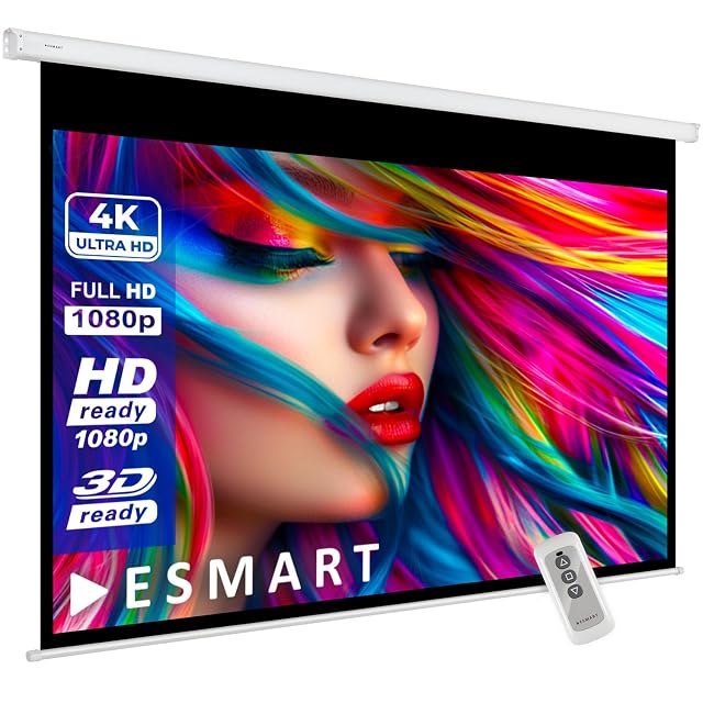 ESMART Economy EXM motorisierte Projektionsleinwand