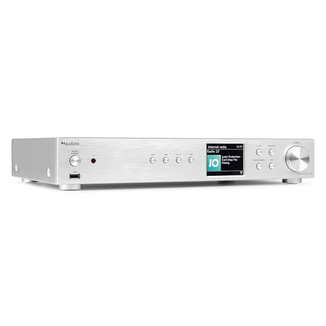Audizio Adria Internetradio-Receiver in Silber
