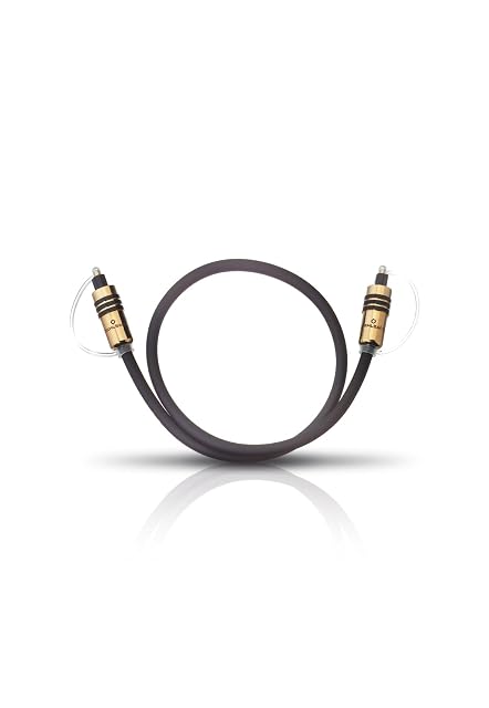 Oehlbach Hyper Profi Opto 300 optisches Kabel mit Toslink-Steckern aus Metall