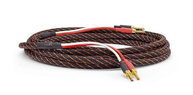 Dynavox Perfect Sound Flex konfektioniertes Lautsprecherkabel mit Bananensteckern